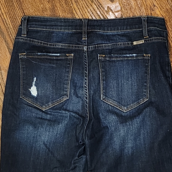 KanCan Women's Skinny Jeans - Dark Blue - Picture 6 of 7